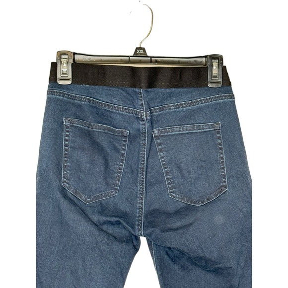 Gap 1969Women Jeans Resolution Leggings Elastic Pull On Waist Dark Blue Size 29R - Picture 9 of 11